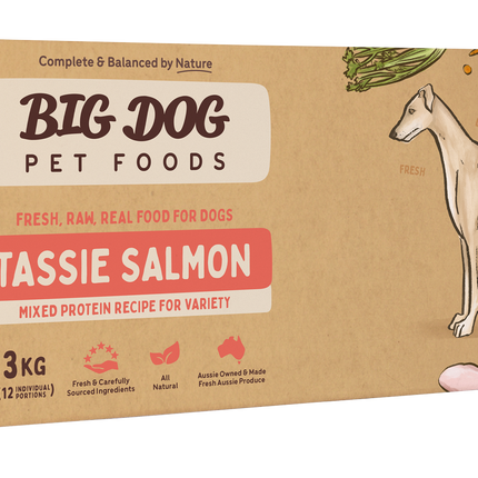 Big Dog - Tasmania Salmon for Dogs (3kg)