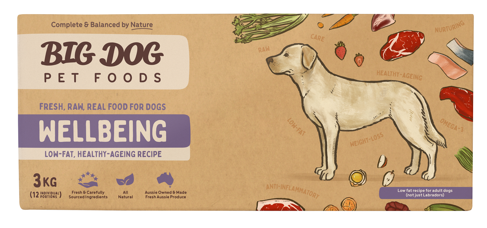 Big Dog Wellbeing for Dogs (3kg) – Pets Domain