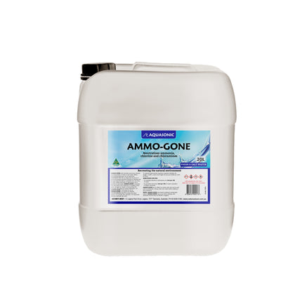 Aquasonic - Ammo-Gone Water Conditioner (20L)
