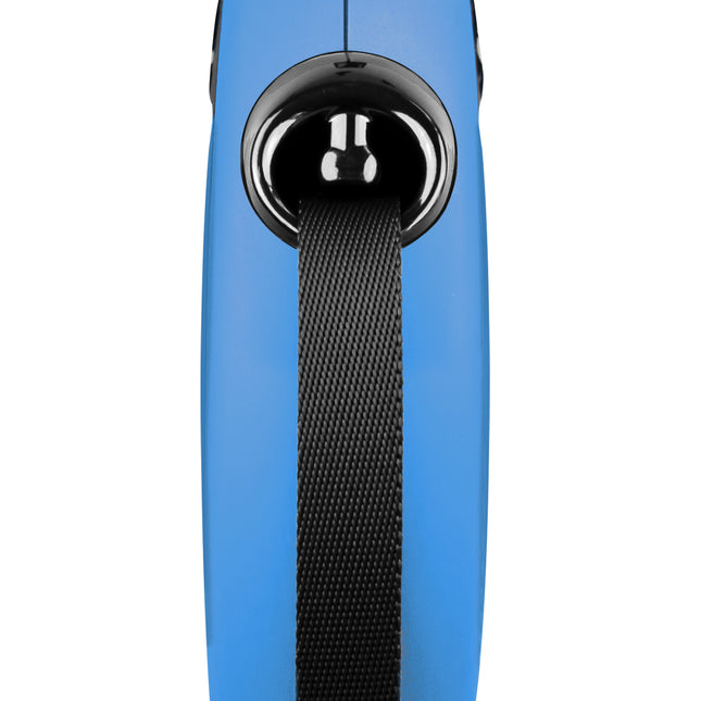 Flexi - New Classic Retractable Tape Lead for Small Dog Blue (5m)