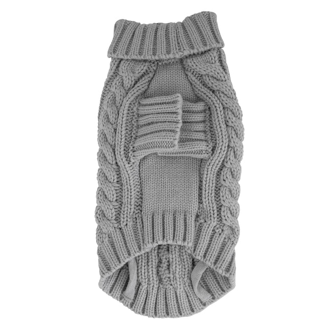 Dan & Sam - Knitted Sweater (Cloud Grey) - 35cm