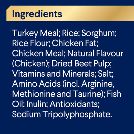 ADVANCE - Oodles Adult Small Breed Turkey with Rice Dog Dry Food (2.5kg)