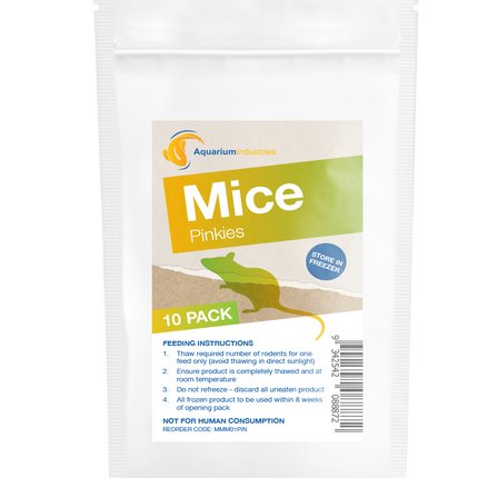 Frozen Mice Pinkies (10pk)