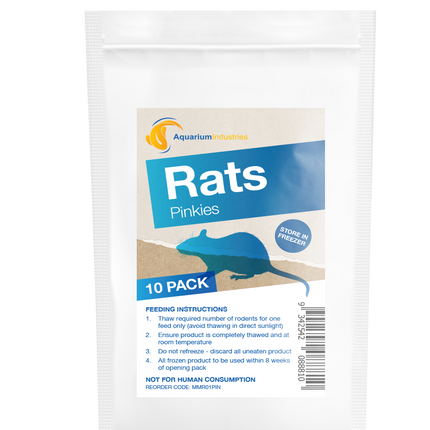 Frozen Rat Pinkies (10pk)