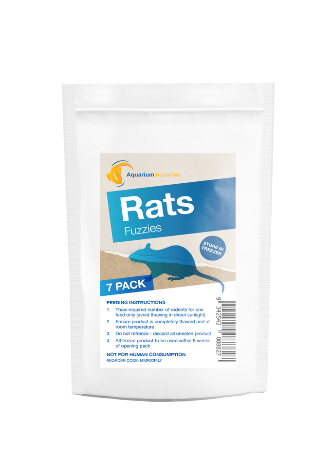 Frozen Rat Fuzzies (7pk)
