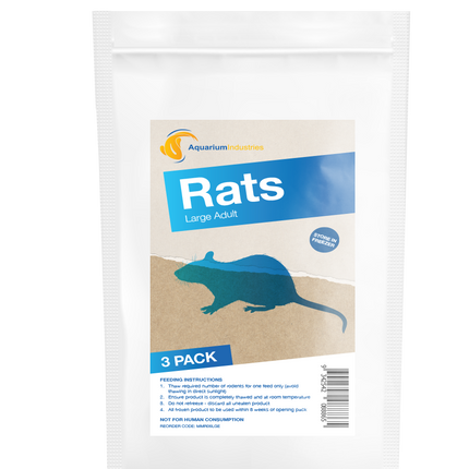 Frozen Rat Large (3pk)