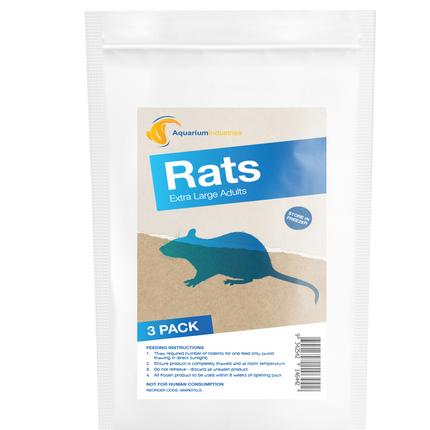 Frozen Rat X-Large (3pk)