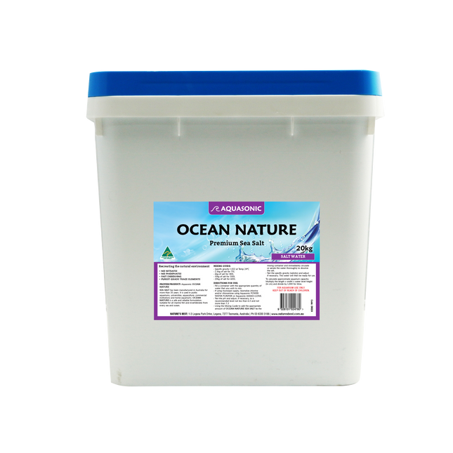 Aquasonic - Ocean Nature Sea Salt (20kg)
