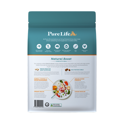 Pure Life - Natural Boost Chicken Kitten Food