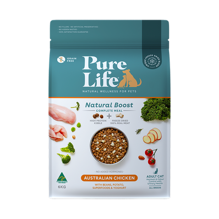 Pure Life - Natural Boost Chicken Cat Food