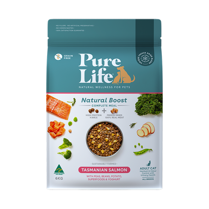 Pure Life - Natural Boost Salmon Cat Food