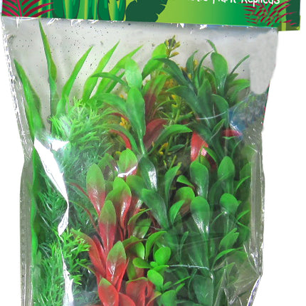 Mixed Plastic Plants 20cm 6pk