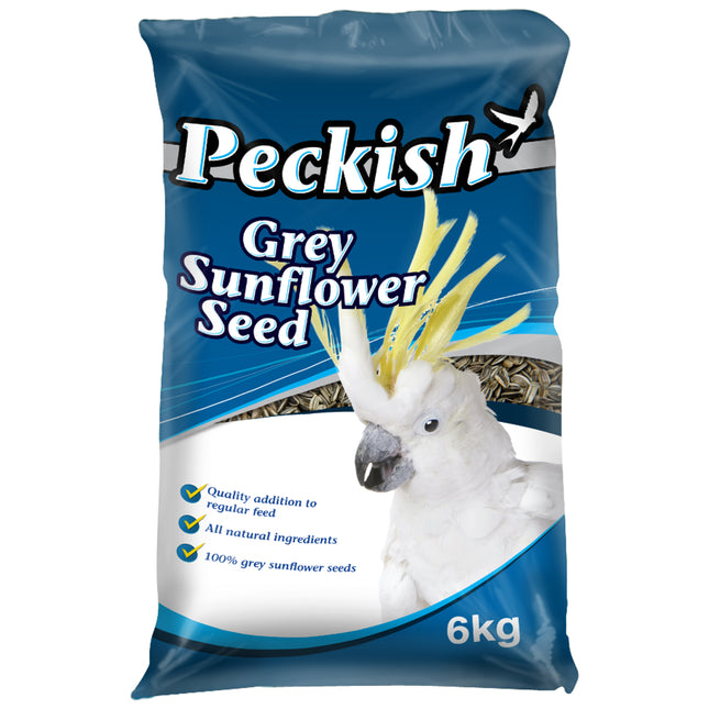 Peckish - Grey Sunflower Seed (6kg)