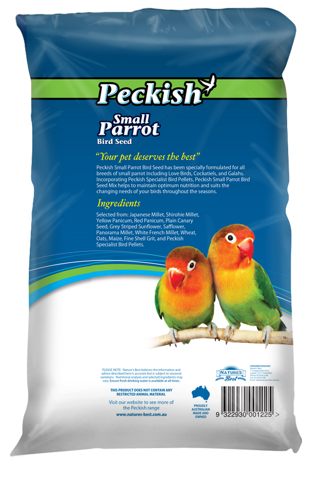 Peckish - Small Parrot Bird Seed (20kg)