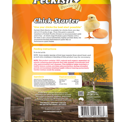Peckish - Chick Starter (18kg)