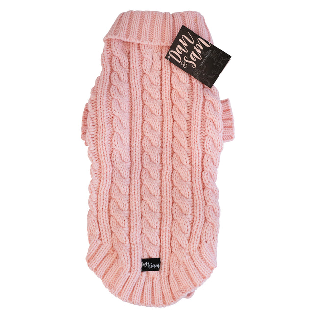 Dan & Sam - Knitted Sweater (Bubblegum Pink) - 25cm