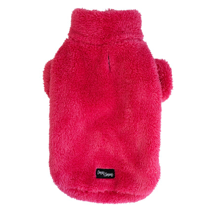 Dan & Sam - Teddy Jumper (Raspberry Sorbet) - 30cm