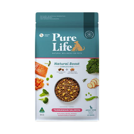 Pure Life - Natural Boost Salmon Dog Food