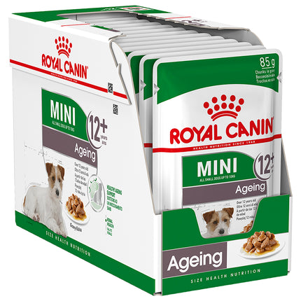 Royal Canin - Mini 12+ Ageing Dog Wet Food (85g x 12pk)