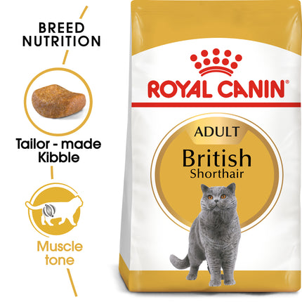 Royal Canin - British Shorthair Breed Adult Cat Dry Food (4kg)