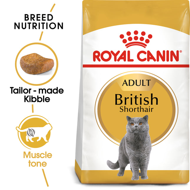 Royal Canin - British Shorthair Breed Adult Cat Dry Food (4kg)