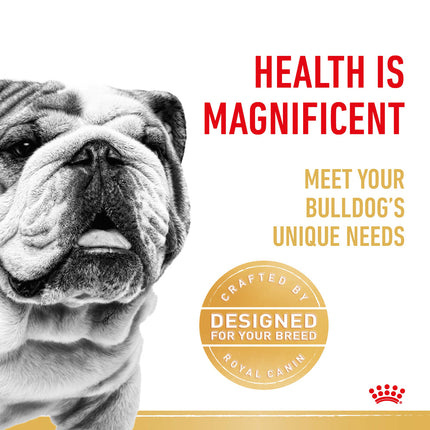 Royal Canin - Bulldog Breed Adult Dog Dry Food (12kg)