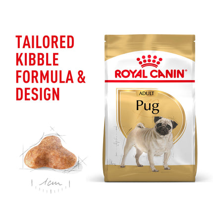Royal Canin - Pug Breed Adult Dog Dry Food (3kg)