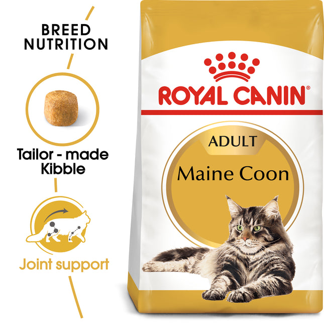 Royal Canin - Maine Coon Breed Adult Cat Dry Food (10kg)