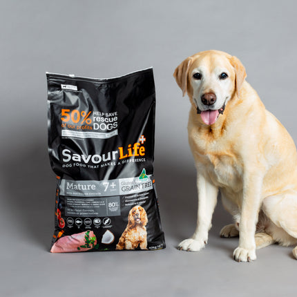 SavourLife - Grain Free Chicken Mature 7+ Dog Dry Food (2.5kg)