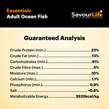 SavourLife - Essentials Ocean Fish Dog Dry Food (3kg)