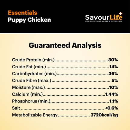 SavourLife - Essentials Chicken Puppy Dry Food (15kg)