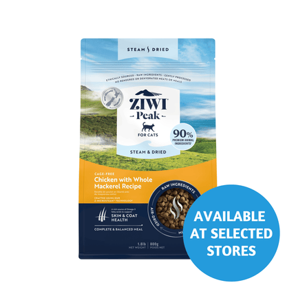 Ziwi Peak Steam & Dried Cat Chicken 800g