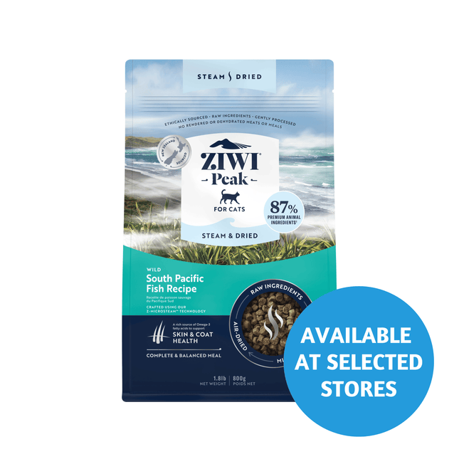 Ziwi Peak Steam & Dried Cat Fish 800g