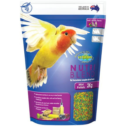 Vetafarm - Nutriblend Pellets (Mini)