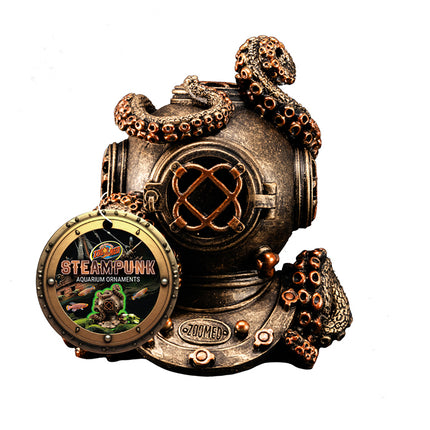 Zoo Med Steampunk Ornament Helmet Octopus 8.5cm