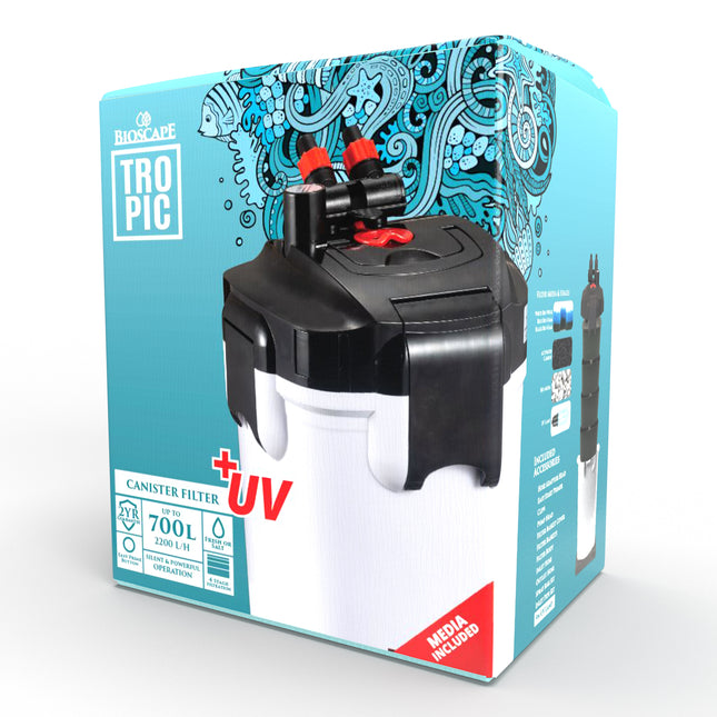 Bioscape - Tropic Canister Filter UV (700L)