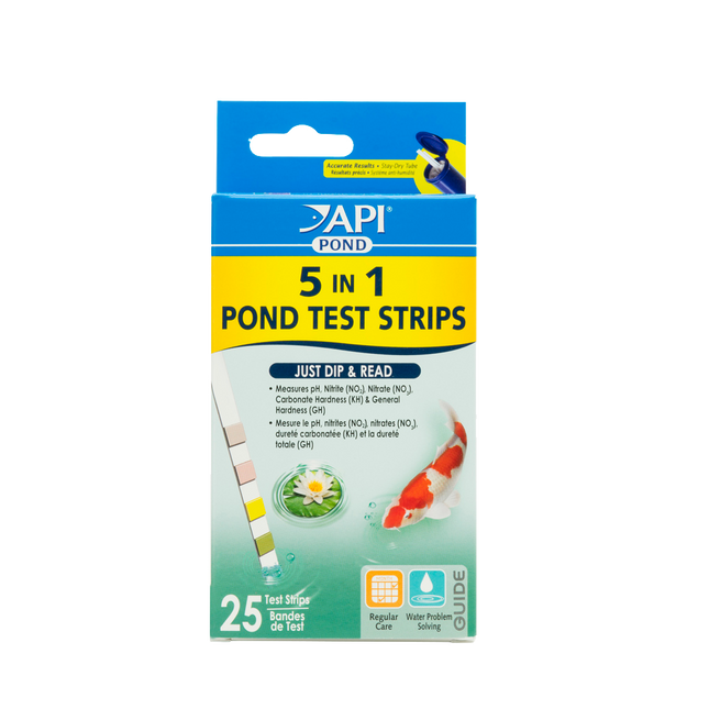 API - Pond Care 5 in 1 Quick Testing Strips (25pk)