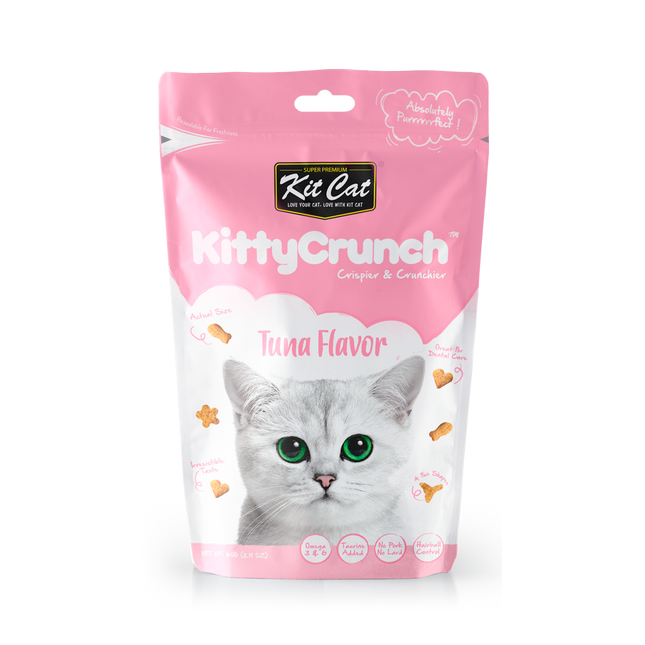 Kit Cat - Kitty Crunch Tuna Cat Treats (60g)