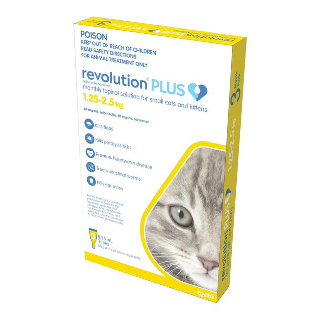 Revolution Plus - Kitten (3pk)