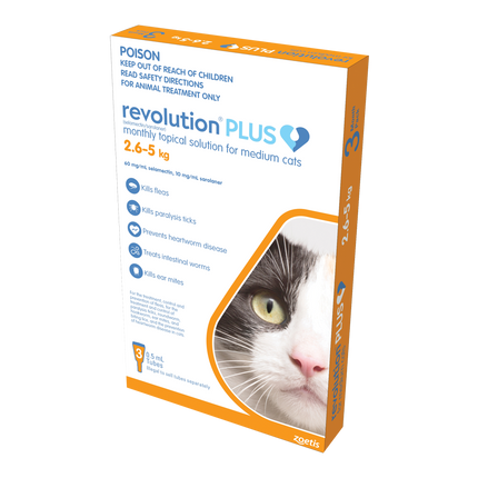 Revolution Plus - Medium Cat (3pk)