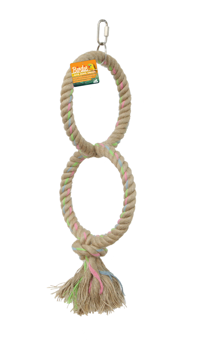 Birdie - Jute Double Ring (16cm)