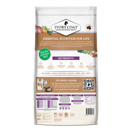 Ivory Coat - Grain Free Senior Dry Dog Food Turkey (13kg)