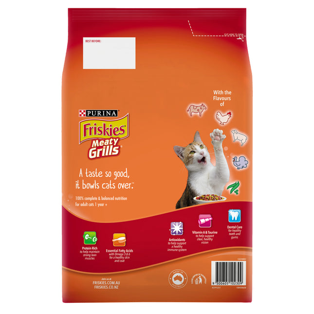Friskies - Adult Meaty Grills Cat Dry Food