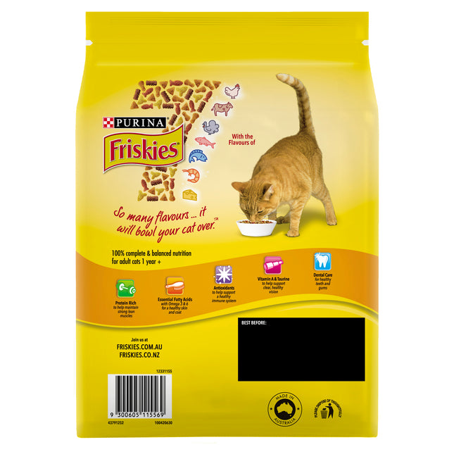 Friskies - Adult 7+ Dry Cat Food