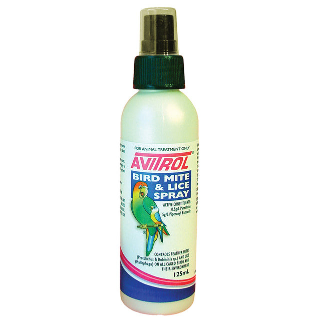 Avitrol - Mite & Lice Spray for Birds (125ml)