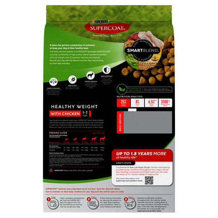 Supercoat - Healthy Weight with Chicken Dog Dry Food (2.6kg)