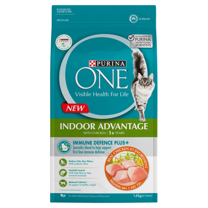 PURINA ONE - Adult Indoor Advantage Dry Cat Food (2.8kg)