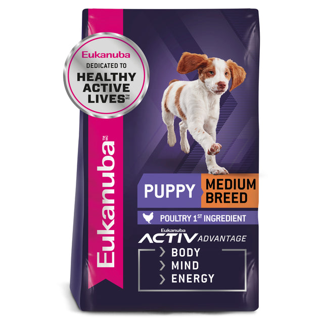 Eukanuba - Medium Breed Puppy Dry Food (15kg)