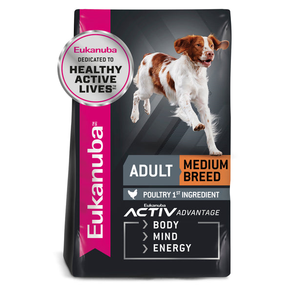Eukanuba Medium Breed Adult Dog Dry Food (15kg) – Pets Domain