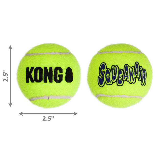 KONG - SqueakAir Ball (Medium) (6pk)